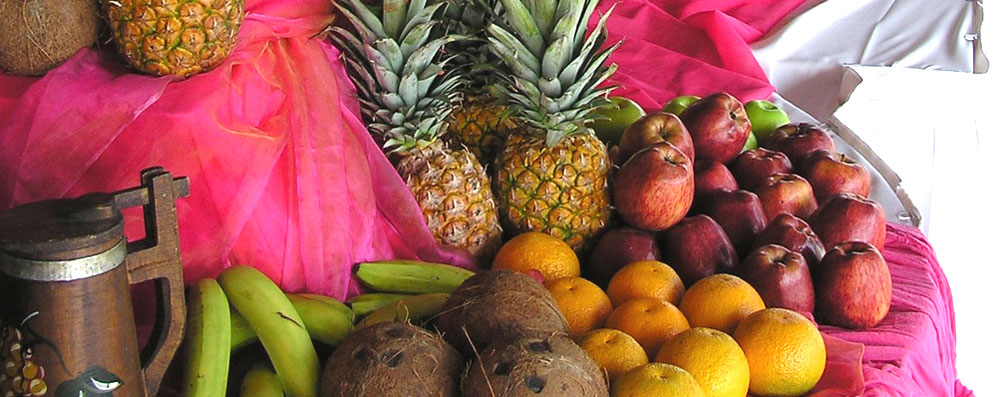 Buffet de fruits frais