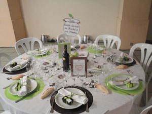 table de mariage